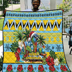 Afro-Saint Lucian Christmas Quilt This Amazona Parrot Needs A Beach Retreat