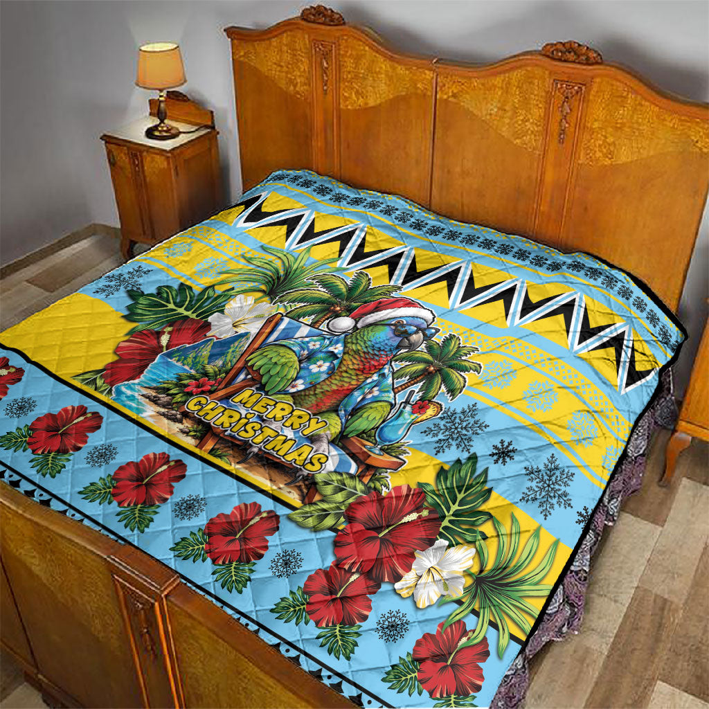 Afro-Saint Lucian Christmas Quilt This Amazona Parrot Needs A Beach Retreat
