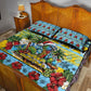 Afro-Saint Lucian Christmas Quilt Bed Set This Amazona Parrot Needs A Beach Retreat