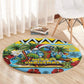 Afro-Saint Lucian Christmas Round Carpet This Amazona Parrot Needs A Beach Retreat