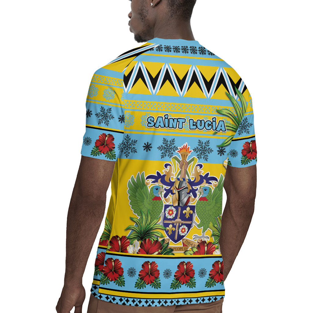 Afro-Saint Lucian Christmas Rugby Jersey This Amazona Parrot Needs A Beach Retreat