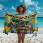 Afro-Saint Lucian Christmas Sarong This Amazona Parrot Needs A Beach Retreat