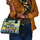 Afro-Saint Lucian Christmas Shoulder Handbag This Amazona Parrot Needs A Beach Retreat