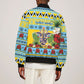 Afro-Saint Lucian Christmas Sleeve Zip Bomber Jacket This Amazona Parrot Needs A Beach Retreat