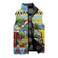 Afro-Saint Lucian Christmas Sleeveless Puffer Jacket This Amazona Parrot Needs A Beach Retreat