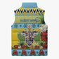 Afro-Saint Lucian Christmas Sleeveless Puffer Jacket This Amazona Parrot Needs A Beach Retreat