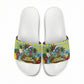 Afro-Saint Lucian Christmas Slide Sandals This Amazona Parrot Needs A Beach Retreat