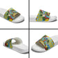 Afro-Saint Lucian Christmas Slide Sandals This Amazona Parrot Needs A Beach Retreat