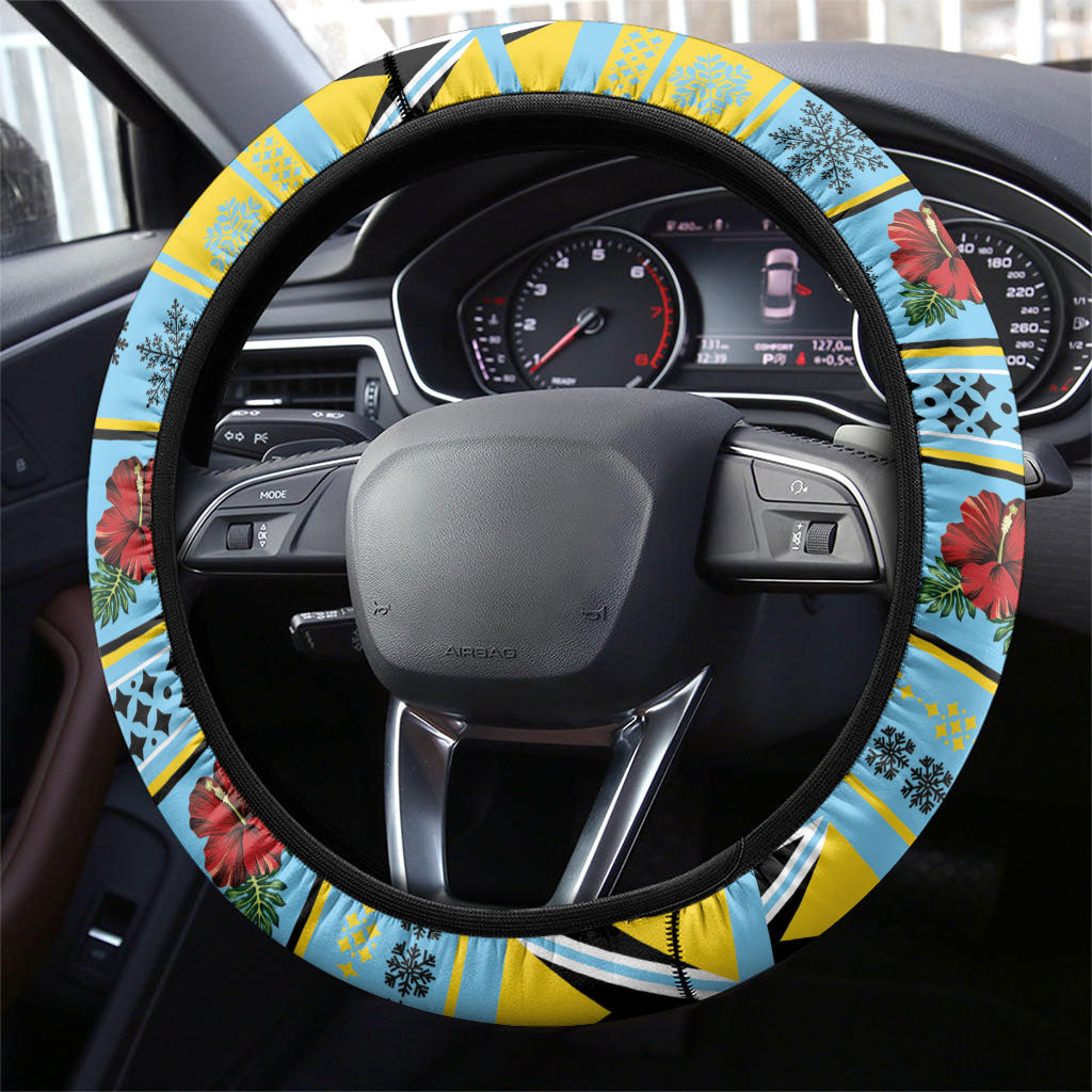Afro-Saint Lucian Christmas Steering Wheel Cover This Amazona Parrot Needs A Beach Retreat