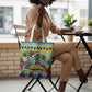 Afro-Saint Lucian Christmas Tote Bag This Amazona Parrot Needs A Beach Retreat