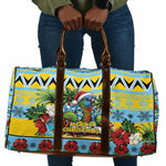 Afro-Saint Lucian Christmas Travel Bag This Amazona Parrot Needs A Beach Retreat