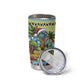 Afro-Saint Lucian Christmas Tumbler Cup This Amazona Parrot Needs A Beach Retreat
