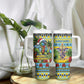 Afro-Saint Lucian Christmas Tumbler With Handle This Amazona Parrot Needs A Beach Retreat