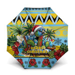 Afro-Saint Lucian Christmas Umbrella This Amazona Parrot Needs A Beach Retreat