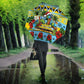 Afro-Saint Lucian Christmas Umbrella This Amazona Parrot Needs A Beach Retreat