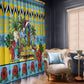 Afro-Saint Lucian Christmas Window Curtain This Amazona Parrot Needs A Beach Retreat