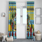 Afro-Saint Lucian Christmas Window Curtain This Amazona Parrot Needs A Beach Retreat