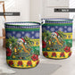 Afro-Vincentian Christmas Laundry Basket This Vincy Parrot Needs A Beach Retreat