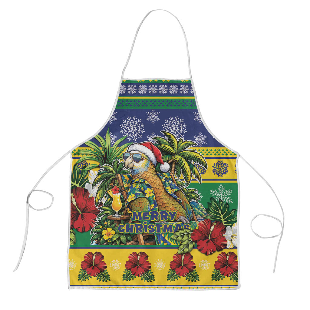 Afro-Vincentian Christmas Apron This Vincy Parrot Needs A Beach Retreat