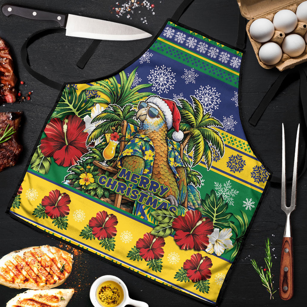 Afro-Vincentian Christmas Apron This Vincy Parrot Needs A Beach Retreat