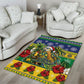 Afro-Vincentian Christmas Area Rug This Vincy Parrot Needs A Beach Retreat