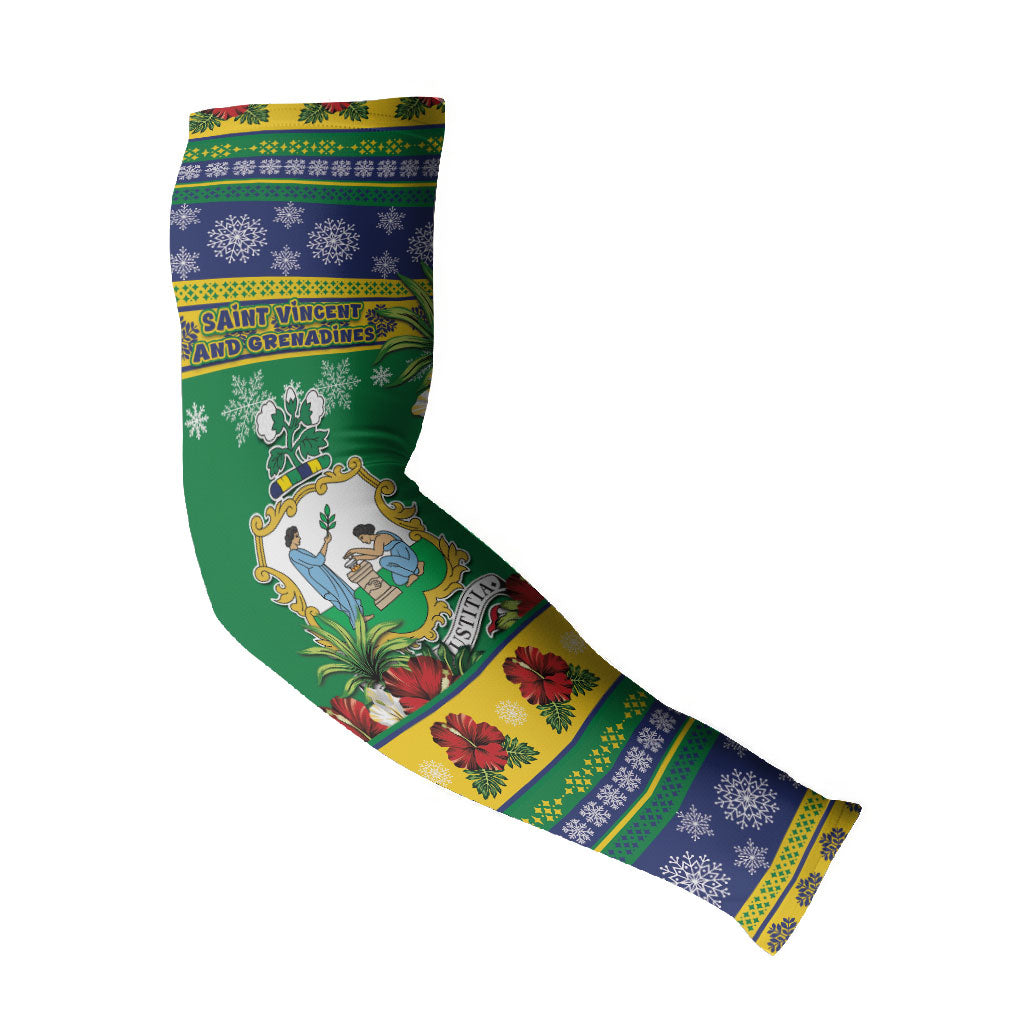 Afro-Vincentian Christmas Arm Sleeves This Vincy Parrot Needs A Beach Retreat