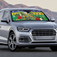Afro-Vincentian Christmas Auto Sun Shade This Vincy Parrot Needs A Beach Retreat