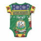 Afro-Vincentian Christmas Baby Onesie This Vincy Parrot Needs A Beach Retreat