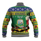 Afro-Vincentian Christmas Baseball Jacket This Vincy Parrot Needs A Beach Retreat