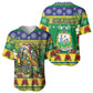 Afro-Vincentian Christmas Baseball Jersey This Vincy Parrot Needs A Beach Retreat