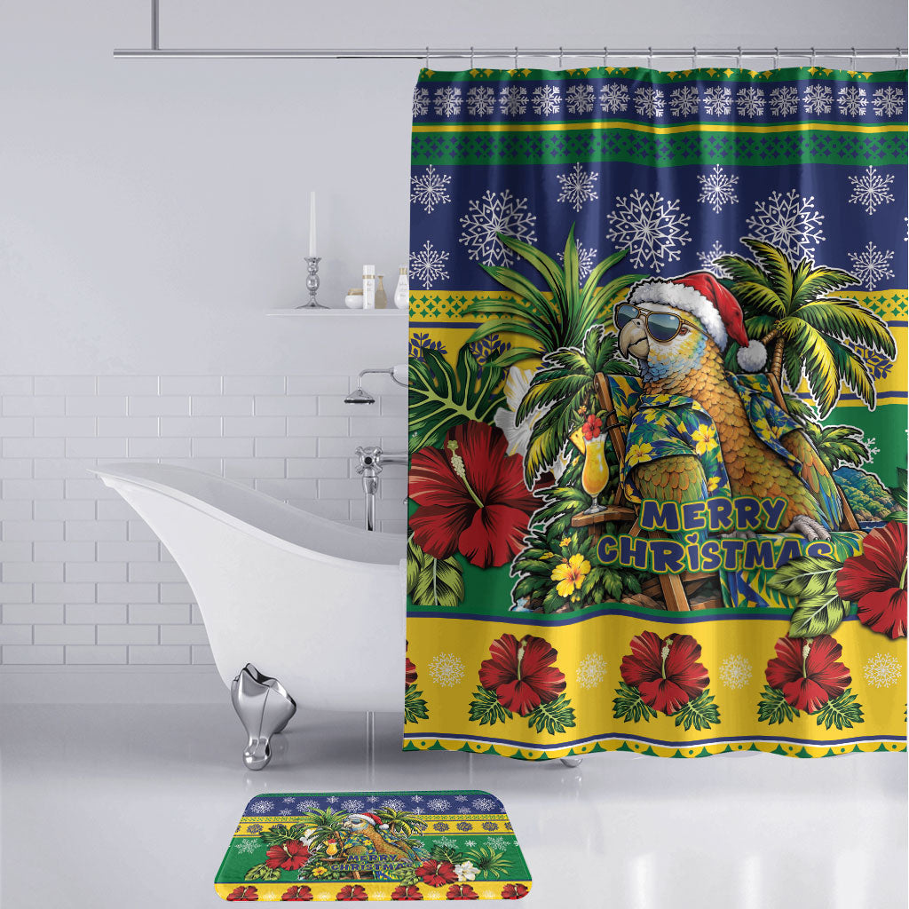 Afro-Vincentian Christmas Bathroom Set This Vincy Parrot Needs A Beach Retreat
