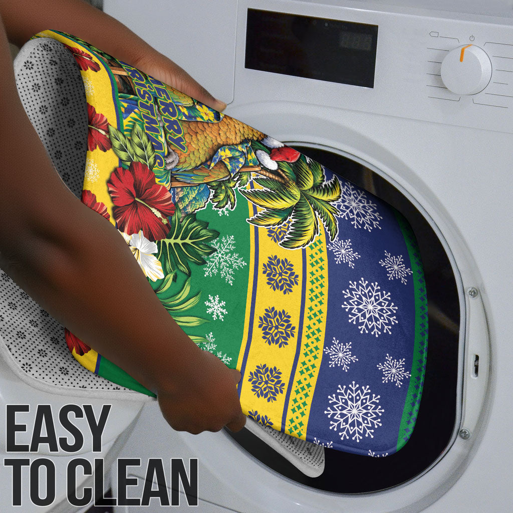 Afro-Vincentian Christmas Bathroom Set This Vincy Parrot Needs A Beach Retreat