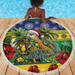 Afro-Vincentian Christmas Beach Blanket This Vincy Parrot Needs A Beach Retreat