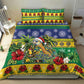 Afro-Vincentian Christmas Bedding Set This Vincy Parrot Needs A Beach Retreat