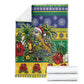 Afro-Vincentian Christmas Blanket This Vincy Parrot Needs A Beach Retreat
