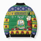 Afro-Vincentian Christmas Bomber Puffer Jacket This Vincy Parrot Needs A Beach Retreat
