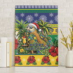 Afro-Vincentian Christmas Canvas Wall Art This Vincy Parrot Needs A Beach Retreat