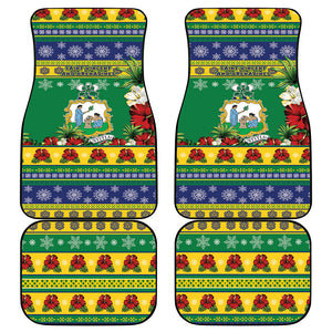 Afro-Vincentian Christmas Car Mats This Vincy Parrot Needs A Beach Retreat