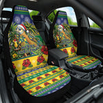 Afro-Vincentian Christmas Car Seat Cover This Vincy Parrot Needs A Beach Retreat