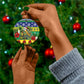 Afro-Vincentian Christmas Ceramic Ornament This Vincy Parrot Needs A Beach Retreat