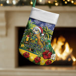 Afro-Vincentian Christmas Stocking This Vincy Parrot Needs A Beach Retreat