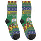 Afro-Vincentian Christmas Crew Socks This Vincy Parrot Needs A Beach Retreat