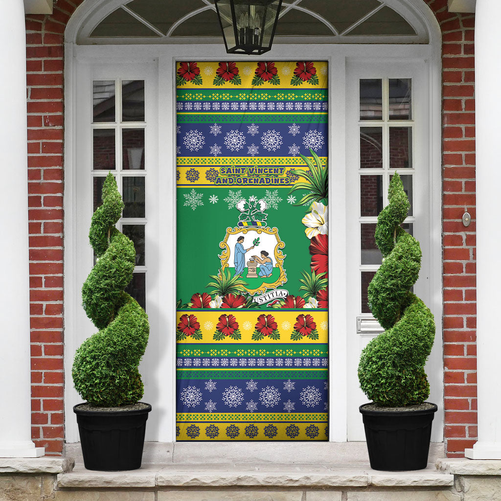 Afro-Vincentian Christmas Door Cover This Vincy Parrot Needs A Beach Retreat