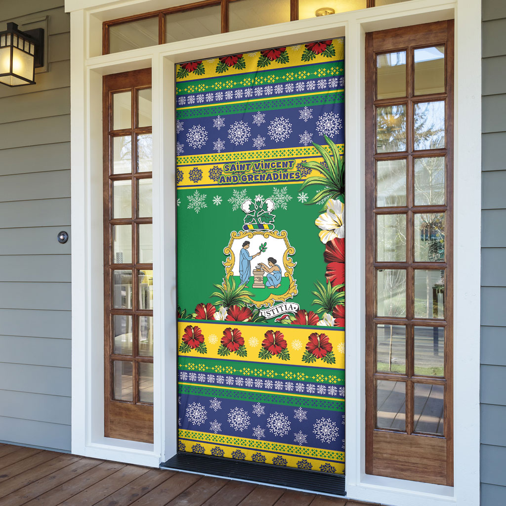 Afro-Vincentian Christmas Door Cover This Vincy Parrot Needs A Beach Retreat