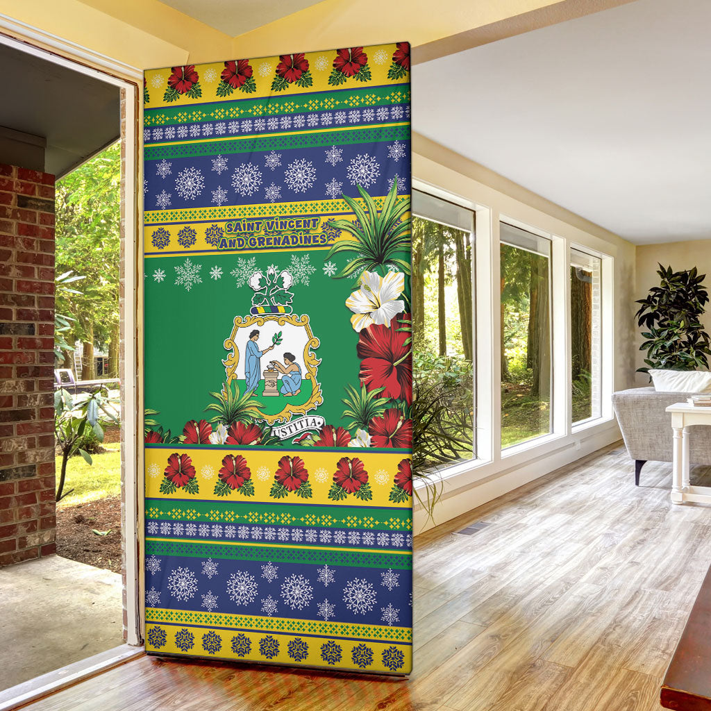 Afro-Vincentian Christmas Door Cover This Vincy Parrot Needs A Beach Retreat