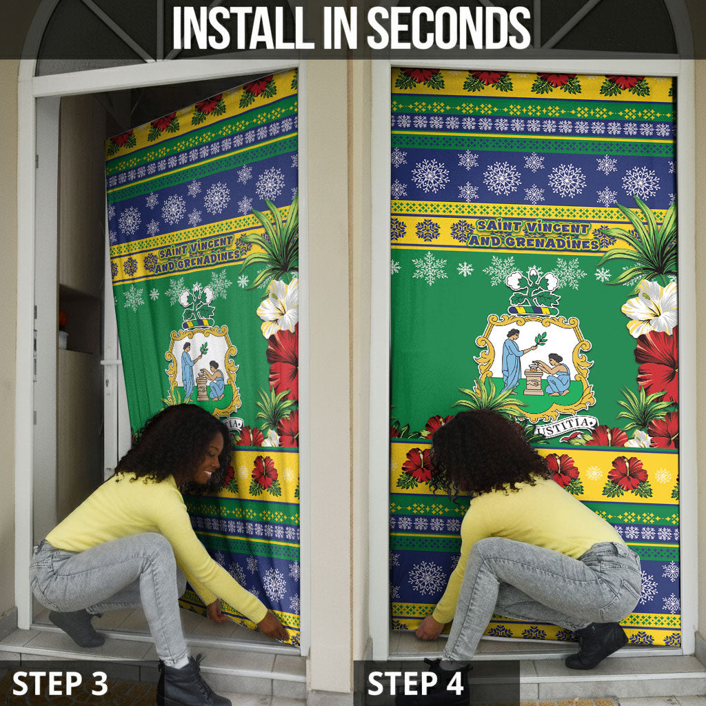 Afro-Vincentian Christmas Door Cover This Vincy Parrot Needs A Beach Retreat