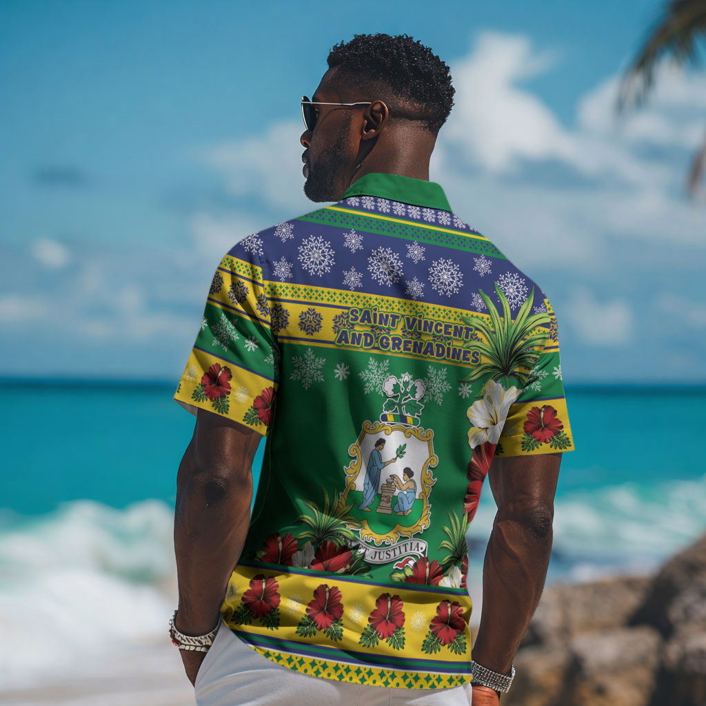 Afro-Vincentian Christmas Hawaiian Shirt This Vincy Parrot Needs A Beach Retreat