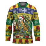 Afro-Vincentian Christmas Hockey Jersey This Vincy Parrot Needs A Beach Retreat