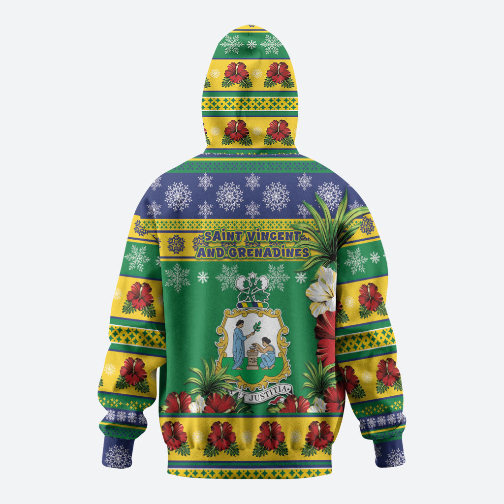 Afro-Vincentian Christmas Hoodie This Vincy Parrot Needs A Beach Retreat