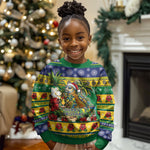 Afro-Vincentian Christmas Kid Ugly Christmas Sweater This Vincy Parrot Needs A Beach Retreat
